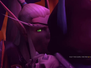 Сильвана получает секс из игры Warcraft