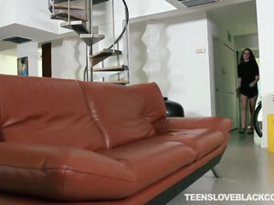 Негр с большим членом долбит сочную шмоньку белой красотке