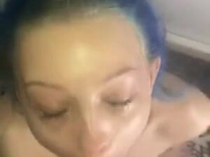 Teen Petite OnlyFans MILF Hotwife Gagging Deepthroat Blowjob Big Dick GIF